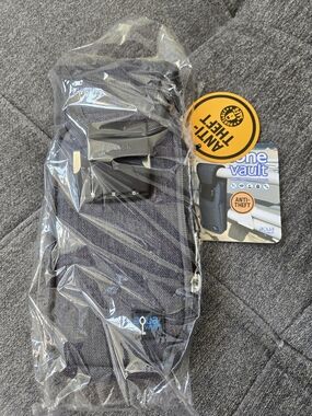 Anti-Theft Electronics Sling Bag - Black